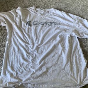 MSU volleyball t-shirt from a long time ago.